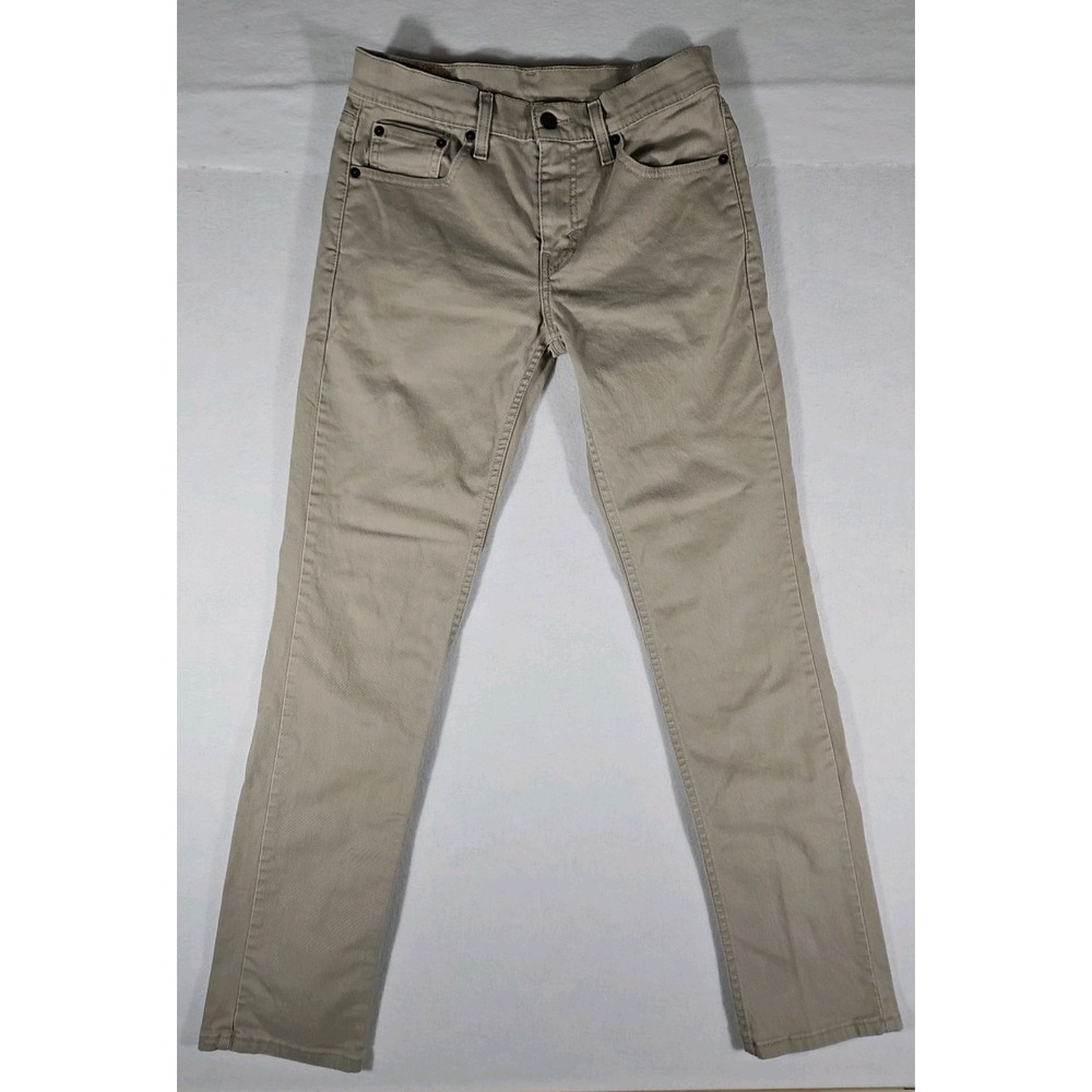 Levis 511 Slim Fit Twill Pants‎ Mens 29x32 True Chino